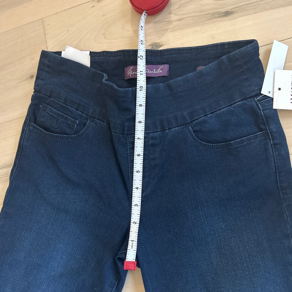 NWT Gloria Vanderbilt Amanda Pull On Jeans 6 Short - Picture 6 of 14